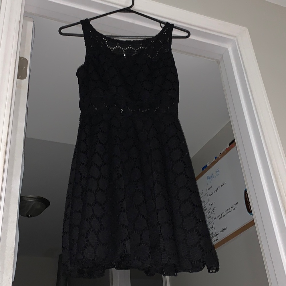 Size 3 black lace dress